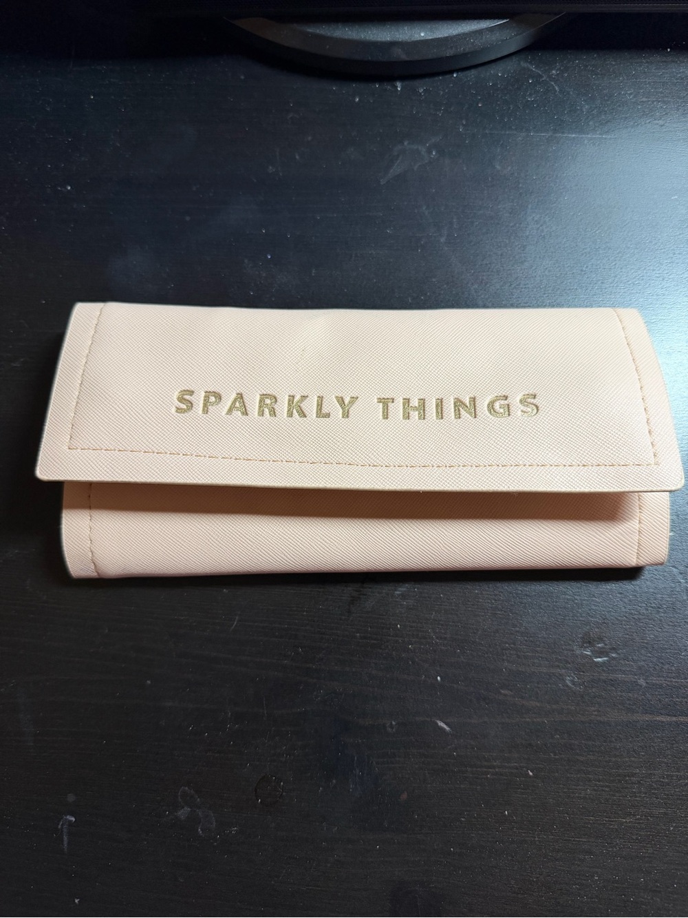 Target Sparkly Things Fold-Over Card & Key Holder - Blush